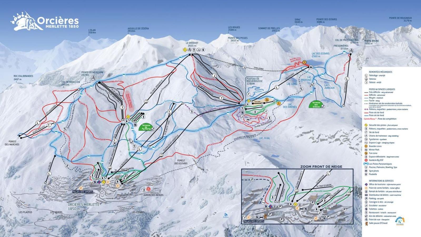 Studio Souplex Refait A Neuf Au Pied Des Pistes Orcieres Bagian luar foto
